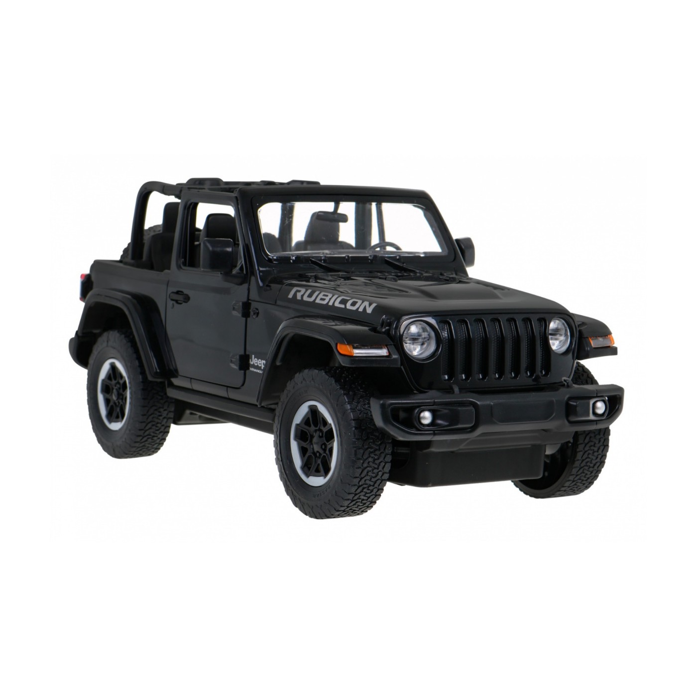 Jeep Wrangler Rubicon černý RASTAR model 1:14 Dálkové ovládání auta + 2,4 GHz dálkové ovládání