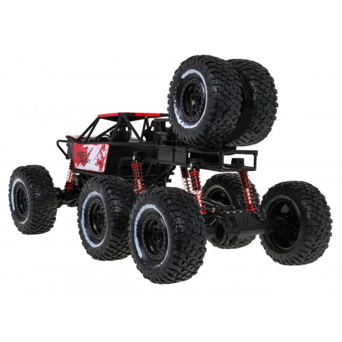 Dálkové ovládání Crawler Rock 1:8 Děti 6+ 2,4 GHz Dálkové ovládání + Náhradní kola