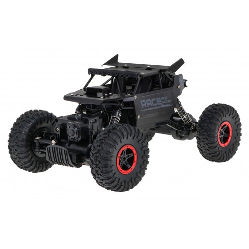 Dálkové ovládání Crawler Monster pro děti 6+ černý Model 1:18 Pilot 2,4 GHz