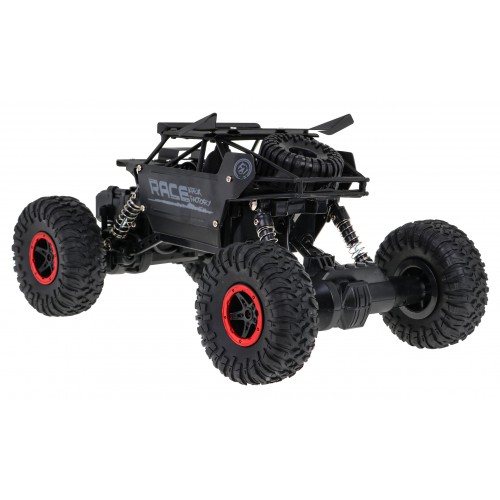 Dálkové ovládání Crawler Monster pro děti 6+ černý Model 1:18 Pilot 2,4 GHz