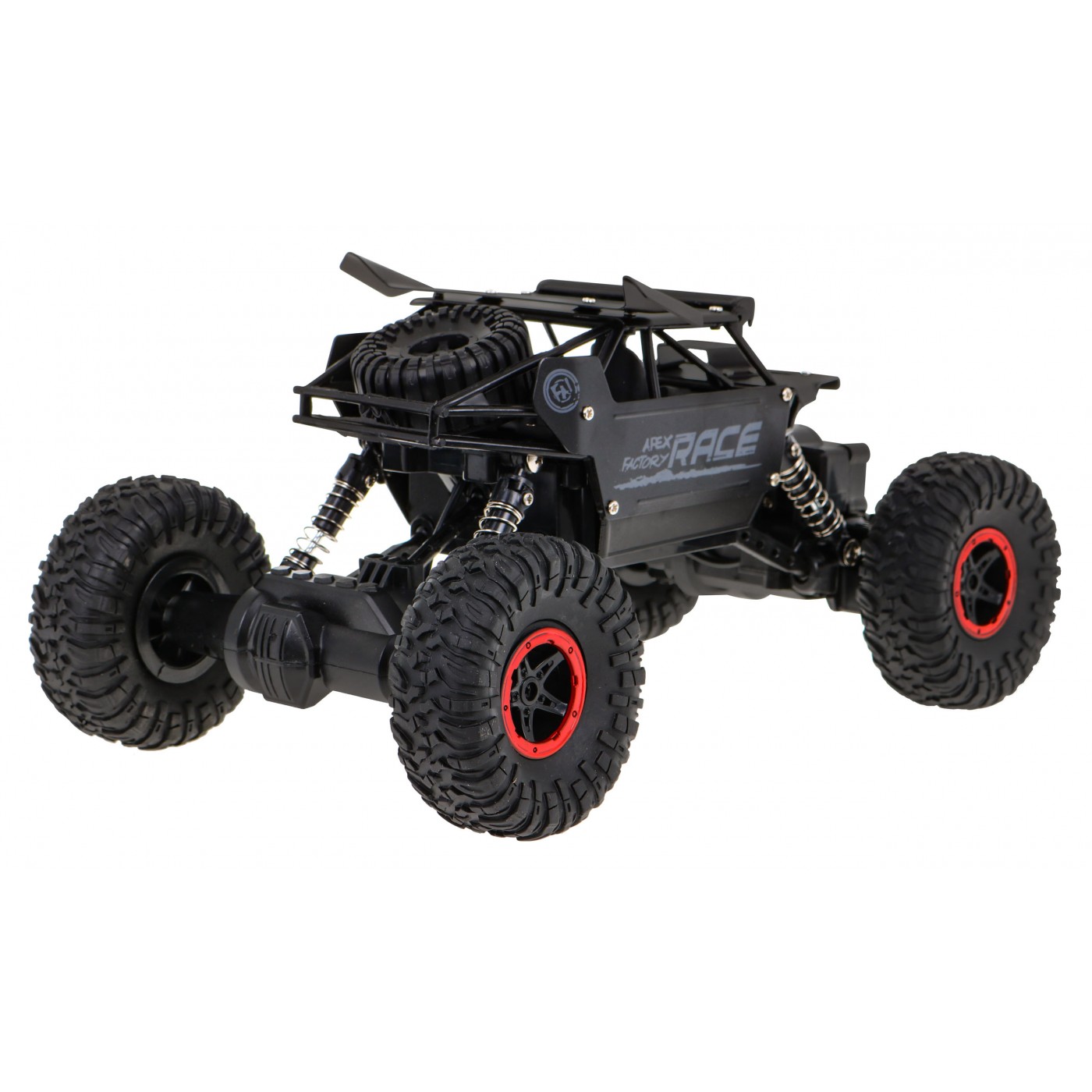Dálkové ovládání Crawler Monster pro děti 6+ černý Model 1:18 Pilot 2,4 GHz