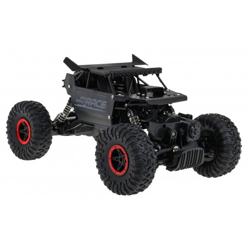 Dálkové ovládání Crawler Monster pro děti 6+ černý Model 1:18 Pilot 2,4 GHz