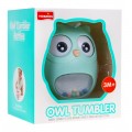 Ráčnová vana pro miminka Sensory Owl - zelená