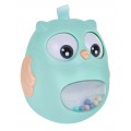 Ráčnová vana pro miminka Sensory Owl - zelená