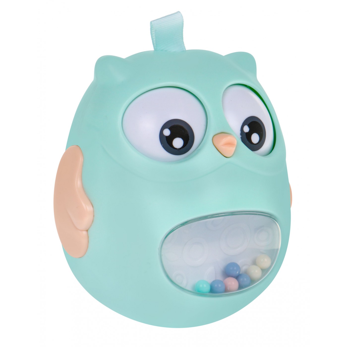 Ráčnová vana pro miminka Sensory Owl - zelená