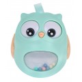 Ráčnová vana pro miminka Sensory Owl - zelená
