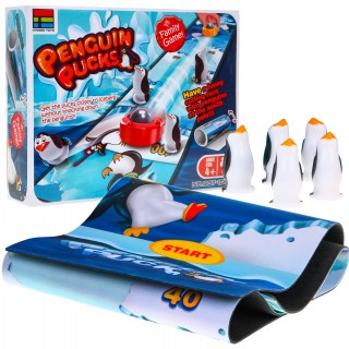 Curlingová hra pro děti „Curling s tučňáky“