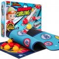 Týmová dovednostní hra „Curling pro body“ pro děti 4+ Podložka kameny