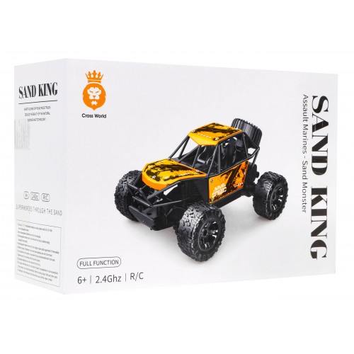 Dálkové ovládání Crawler Sand King pro děti 6+ 2,4 GHz dálkové ovládání