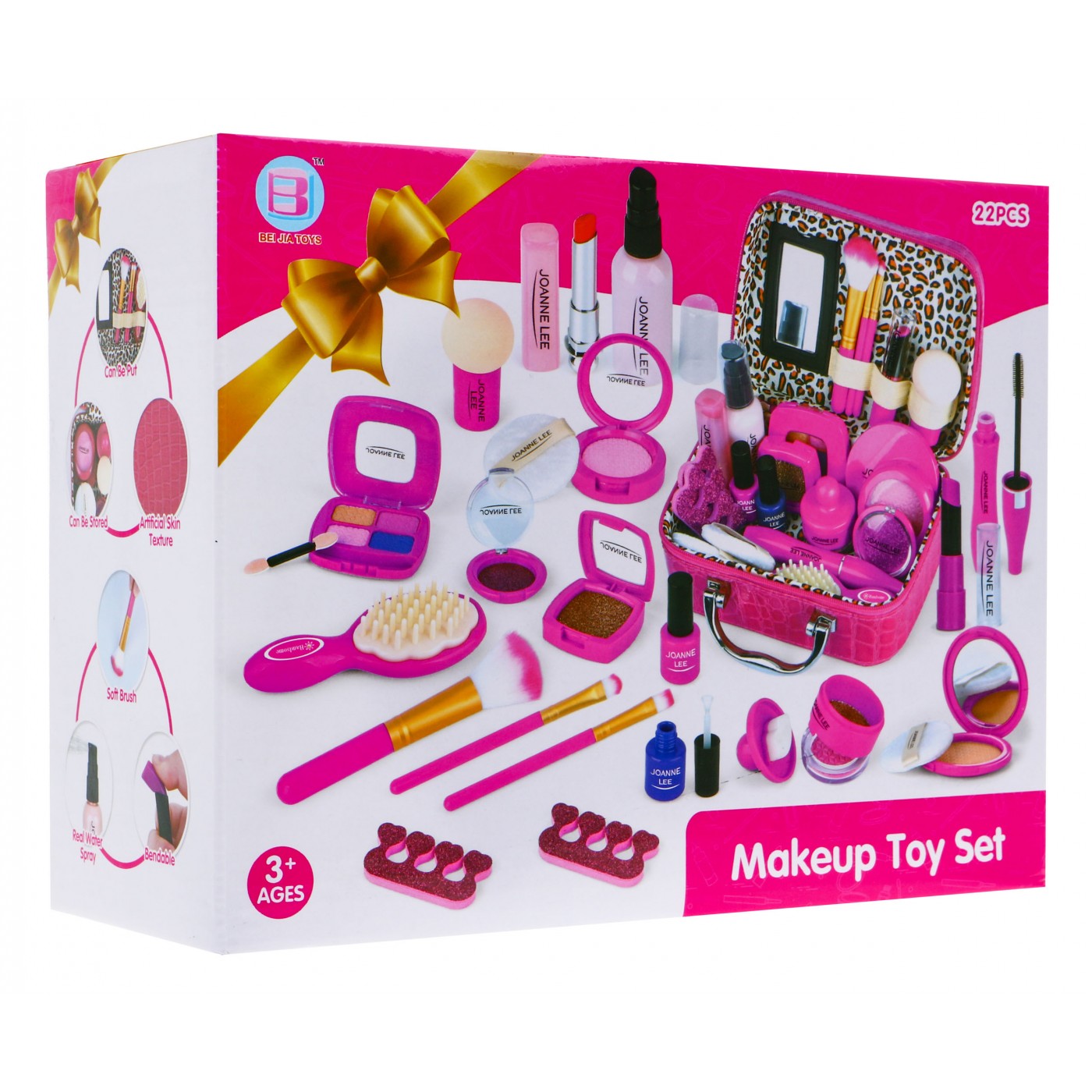 Make-up set pro dívky 3+ Kabelka + hračka kosmetika 23 el.