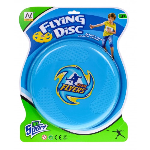 Létající kotouč "Frisbee" sportovní hračka pro děti i dospělé - modrá