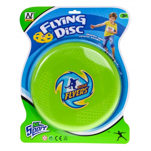 Létající kotouč "Frisbee" sportovní hračka pro děti i dospělé - zelená