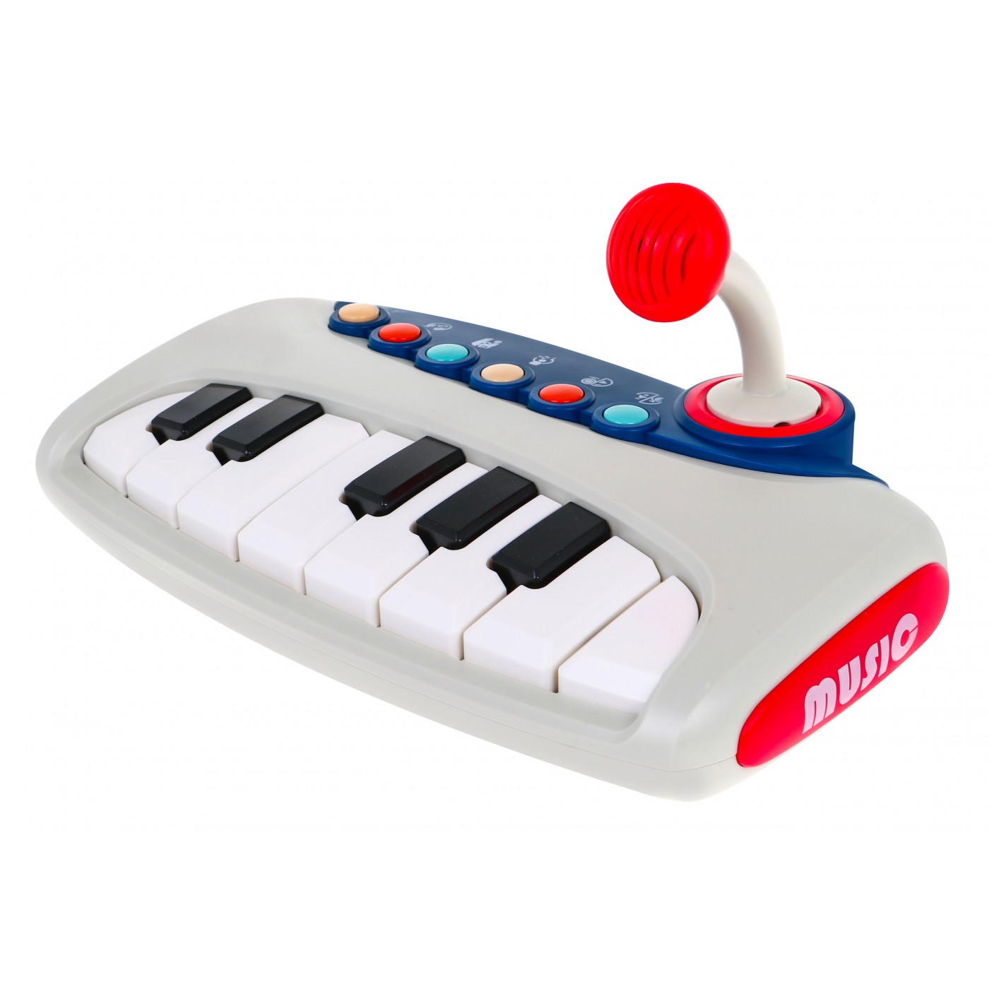 Interaktivní keybord s mikrofonem pro děti 18m+ klavírní hudební hračka + nauč se hrát