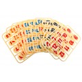 Puzzle Čísla Hra Rummy pro dospělé Rodina Zábava + Učení Matematiky