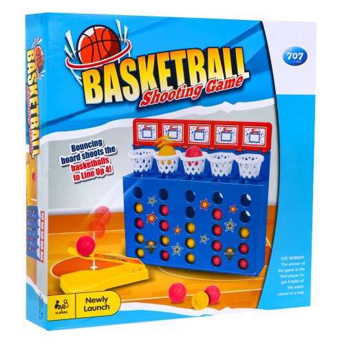 Logická rekreační hra „Basketbal - 4 v řadě“