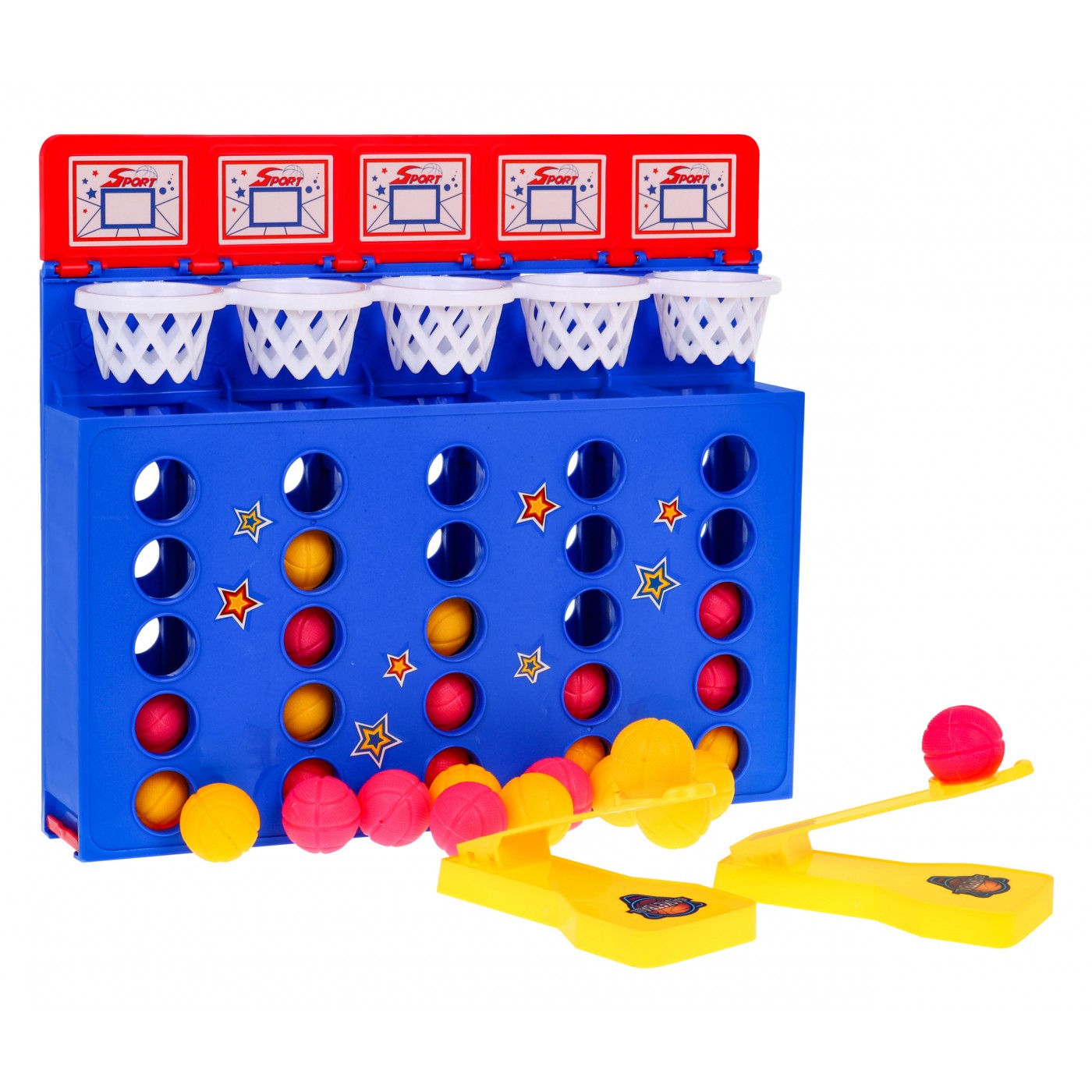 Logická rekreační hra „Basketbal - 4 v řadě“
