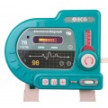 Lékařská souprava pro děti 3+ vozík + EKG panel 24 ks. Kardiolog Zubař Ortopedická sestra