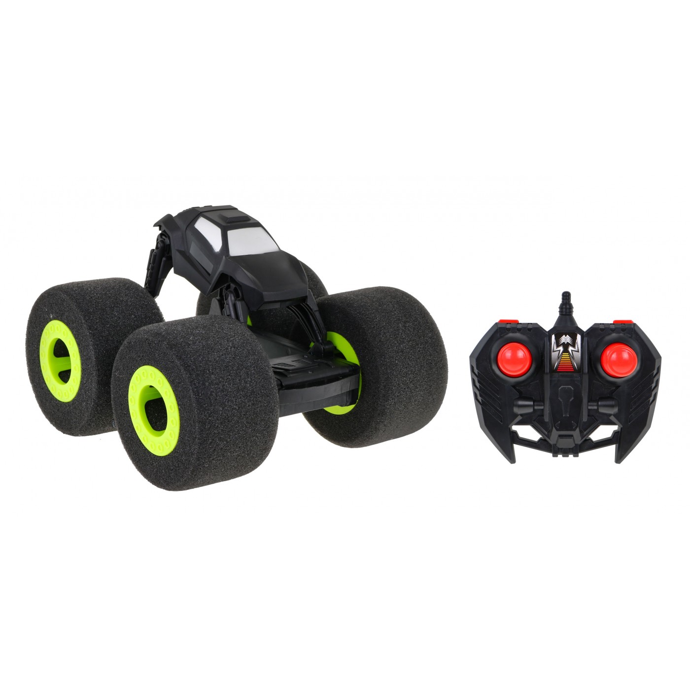 Dálkově ovládaný monster truck pro děti 3+ terénní vozidlo + velká lopatová kola
