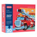 Velké puzzle pro děti 2+ puzzle puzzle hračka 30 el. Hasiči