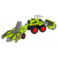 Zemědělský válec pro děti 1:55 Válcový traktor na zpracování půdy + přívěs na sadu