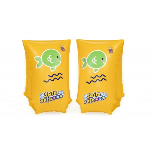 Nafukovací plavecké rukávy BESTWAY žluté L 30X15CM