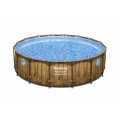 Power Steel Swim Vista Series 488x122 Kulatý 16ft BESTWAY 7v1 bazé