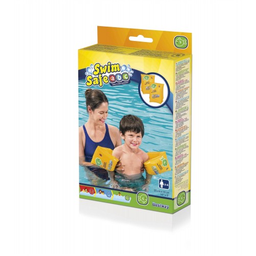 Nafukovací plavecké rukávy BESTWAY žluté S 25x15cm