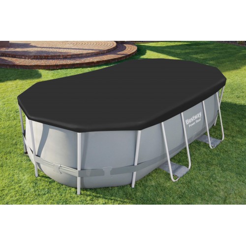 Kryt na bazén PowerSteel 427x250 cmBESTWAY