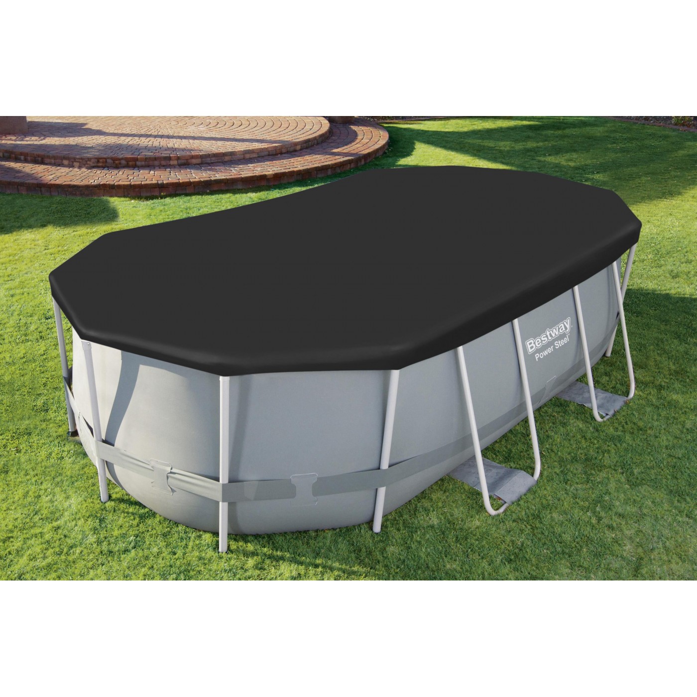 Kryt na bazén PowerSteel 427x250 cmBESTWAY