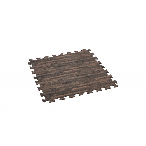 Pěnový koberec do zahradního bazénu Imitace dřeva 12 ks 50x50cm BESTWAY