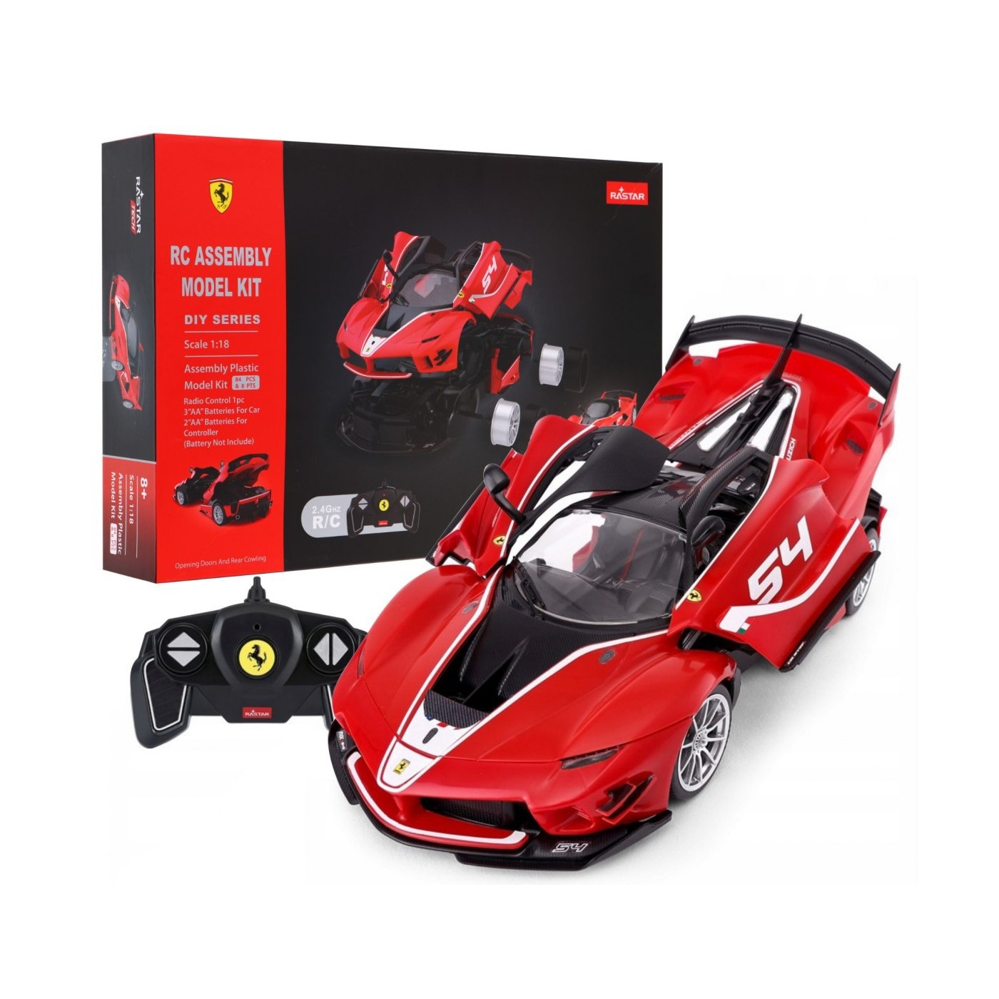 Ferrari FXX-K Evo RASTAR model 1:18 Dálkové ovládání auta + 2,4 GHz dálkové ovládání