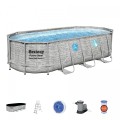 Power Steel Swim Vista Rack bazén s oknem 549x274x122 18x9FT BESTWAY 7V1