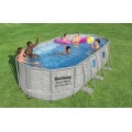 Power Steel Swim Vista Rack bazén s oknem 549x274x122 18x9FT BESTWAY 7V1