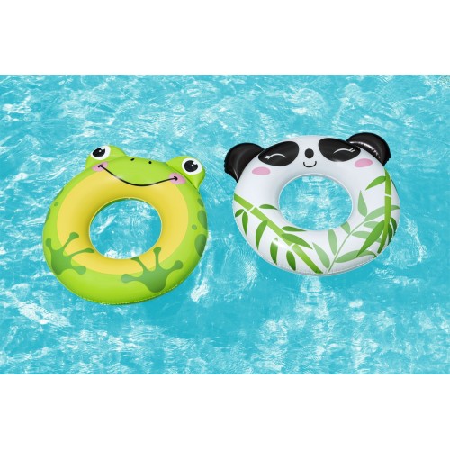 Dětské plavecký kruh Bestway Panda zvířata 79x85cm