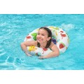 BESTWAY 61cm Vinyl Nafukovací Tropické Plavecké Kolo Bezpečnostní Ventil