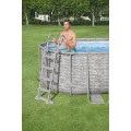 Power Steel Swim Vista Rack bazén s oknem 549x274x122 18x9FT BESTWAY 7V1