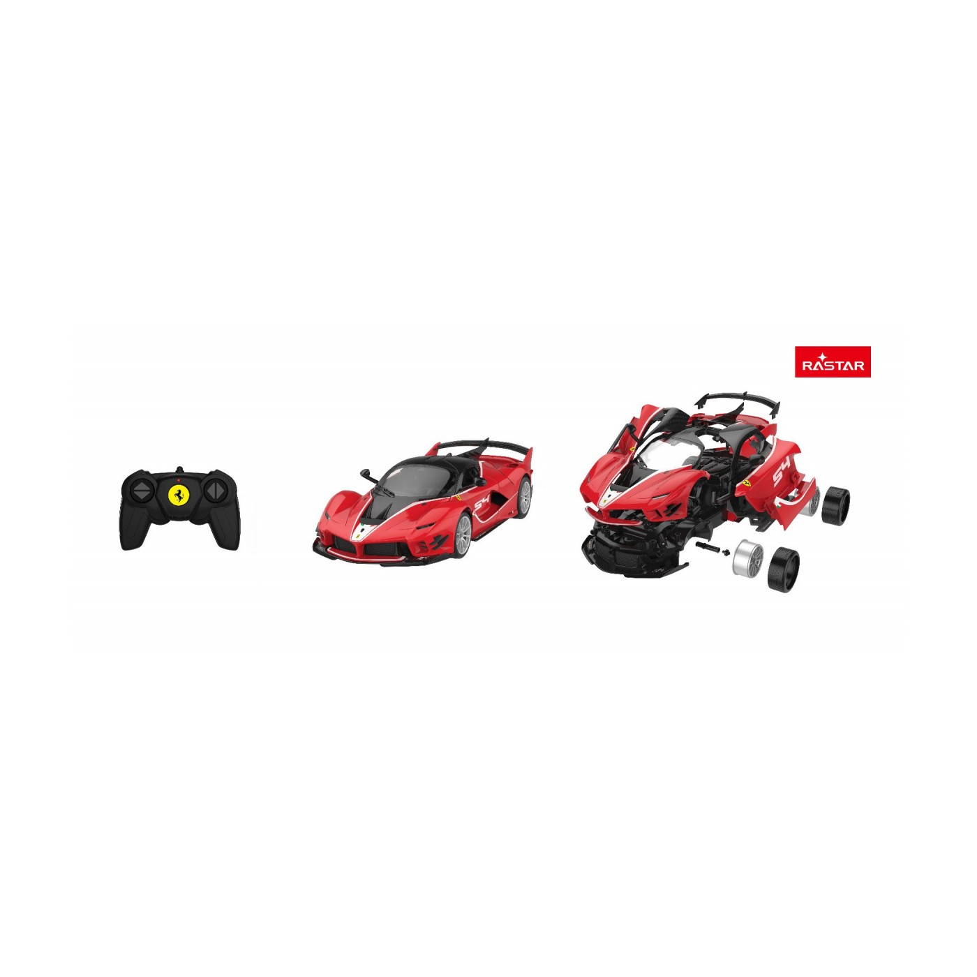 Ferrari FXX-K Evo RASTAR model 1:18 Dálkové ovládání auta + 2,4 GHz dálkové ovládání
