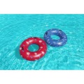 Plavecké kolo BESTWAY Blue Shark 119cm Vinyl + 2 madla