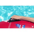 BESTWAY červené lodě 119cm vinyl + 2 madla plavecké kolo