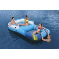 Plavecký ostrov Matrace pro 4 osoby 305X186X58CM BESTWAY + kšilt + síťované dno