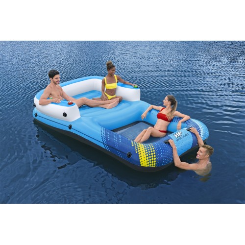 Plavecký ostrov Matrace pro 4 osoby 305X186X58CM BESTWAY + kšilt + síťované dno