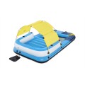 Plavecký ostrov Matrace pro 4 osoby 305X186X58CM BESTWAY + kšilt + síťované dno