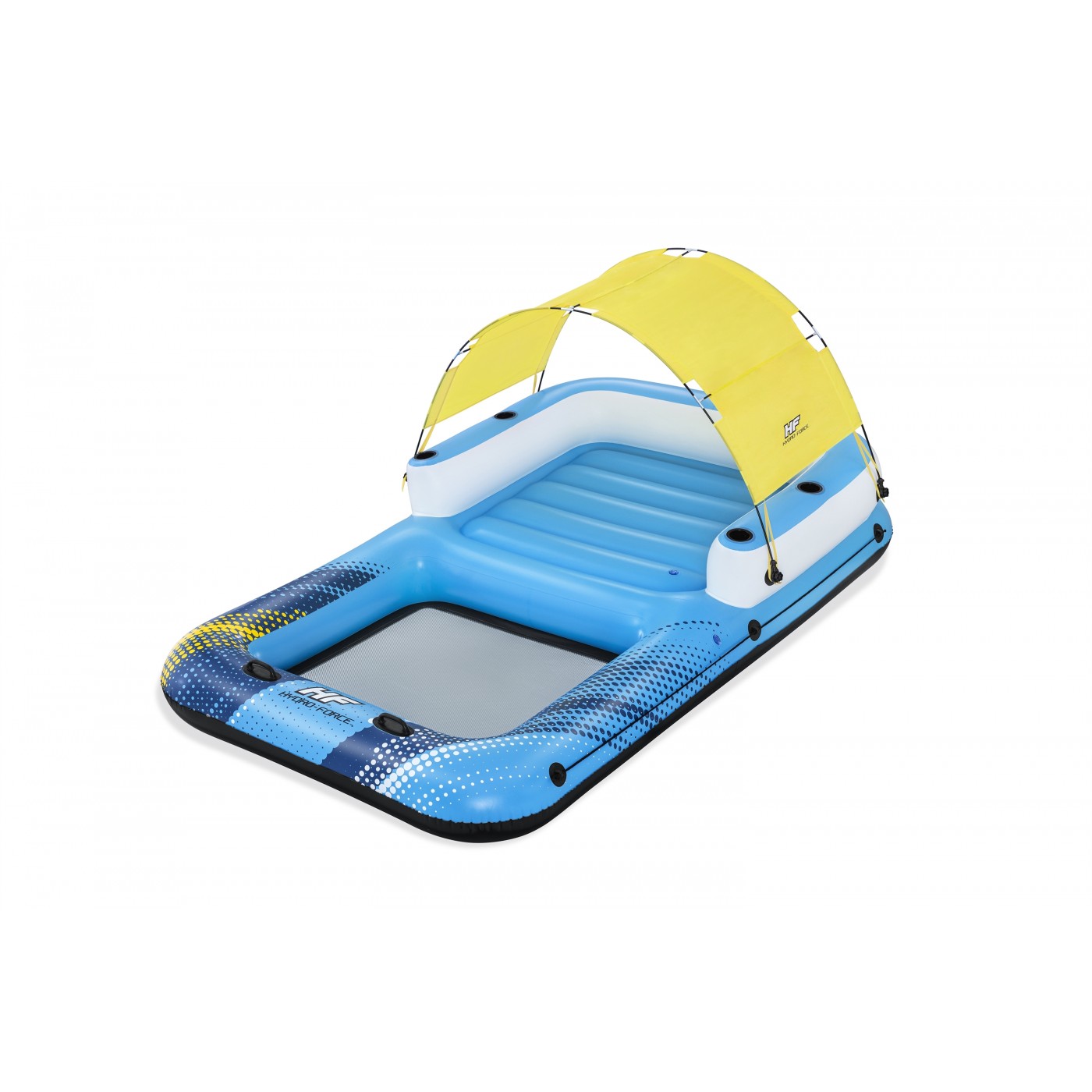 Plavecký ostrov Matrace pro 4 osoby 305X186X58CM BESTWAY + kšilt + síťované dno