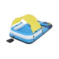 Plavecký ostrov Matrace pro 4 osoby 305X186X58CM BESTWAY + kšilt + síťované dno
