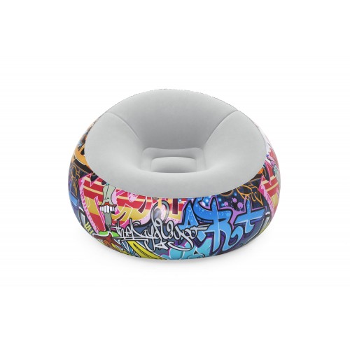Nafukovací graffiti křeslo BESTWAY