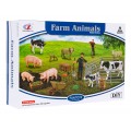 Farmářský set s figurkami a doplňky pro děti 3+ Farmáři + zvířata + vybavení