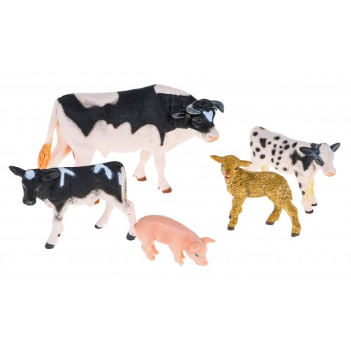 Farmářský set s figurkami a doplňky pro děti 3+ Farmáři + zvířata + vybavení
