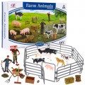 Farmářský set s figurkami a doplňky pro děti 3+ Farmáři + zvířata + vybavení