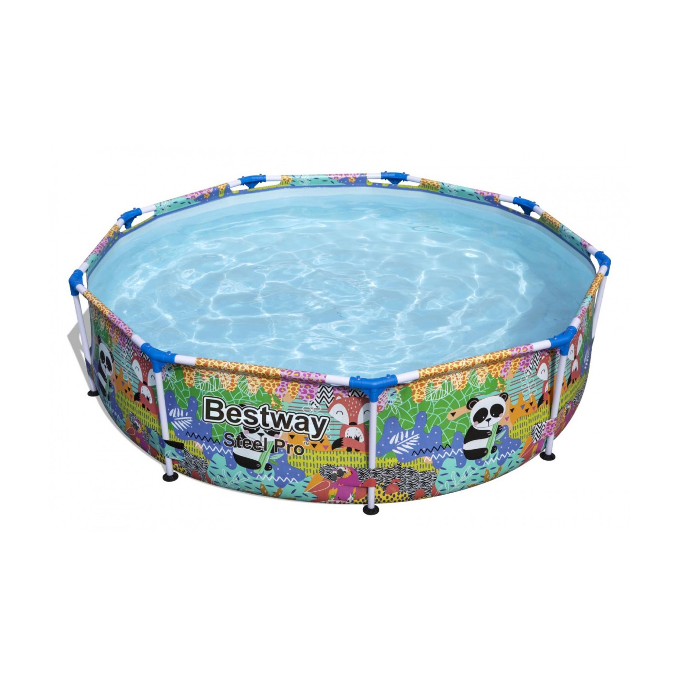Dětský bazén Steel Pro Animal of the World BESTWAY 274X66CM 9 stop