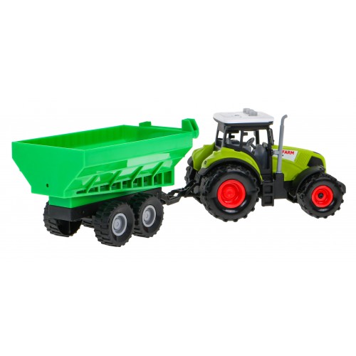 Interaktivní traktor s přívěsem + podavač slime pro děti 3+ zvukové světelné efekty